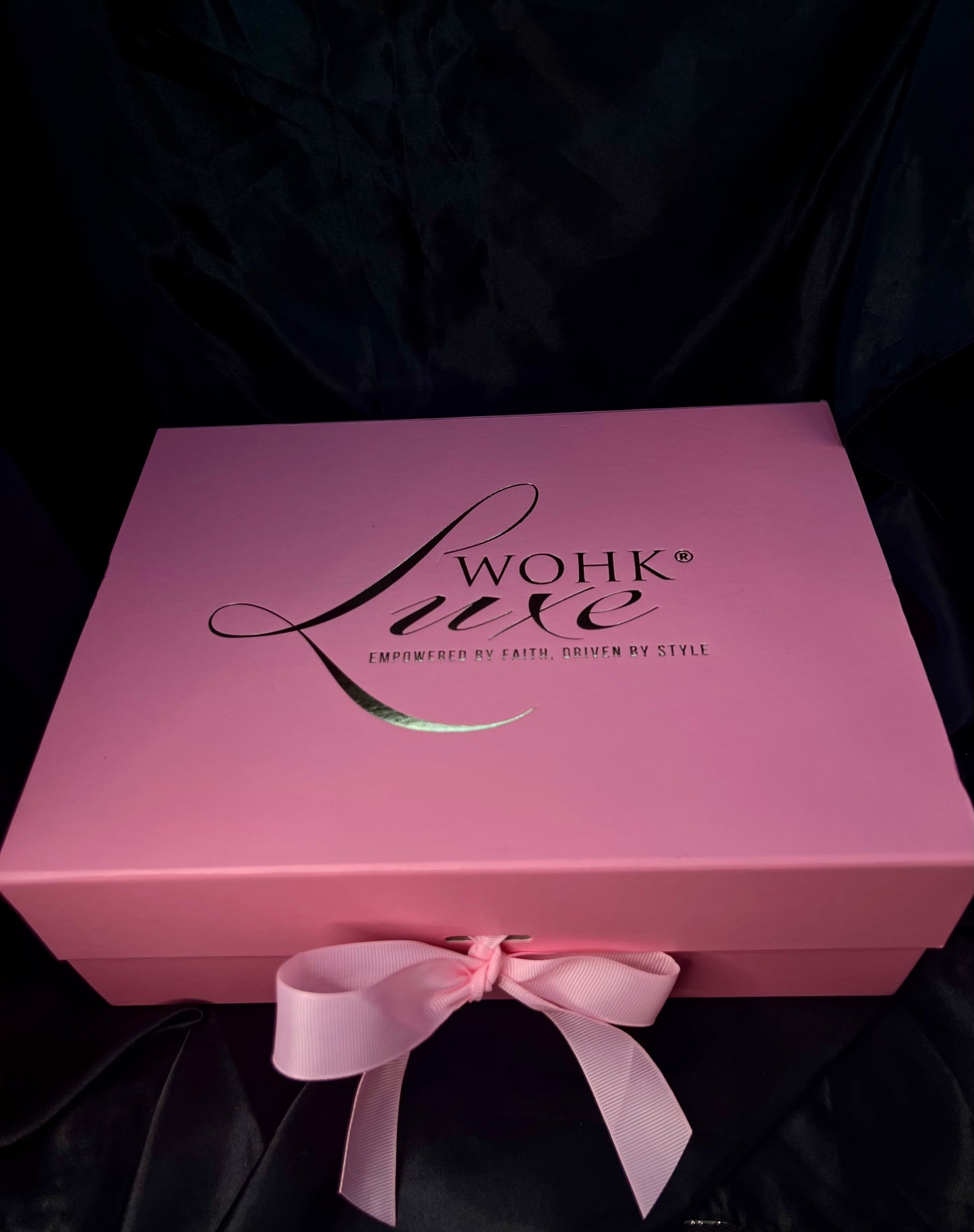God is within her luxe box